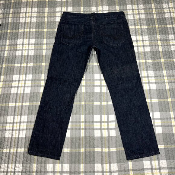 G by GUESS Korbin Slim Fit Jeans W38 L32 | Dark Wash | 100% Cotton - Picture 13 of 13